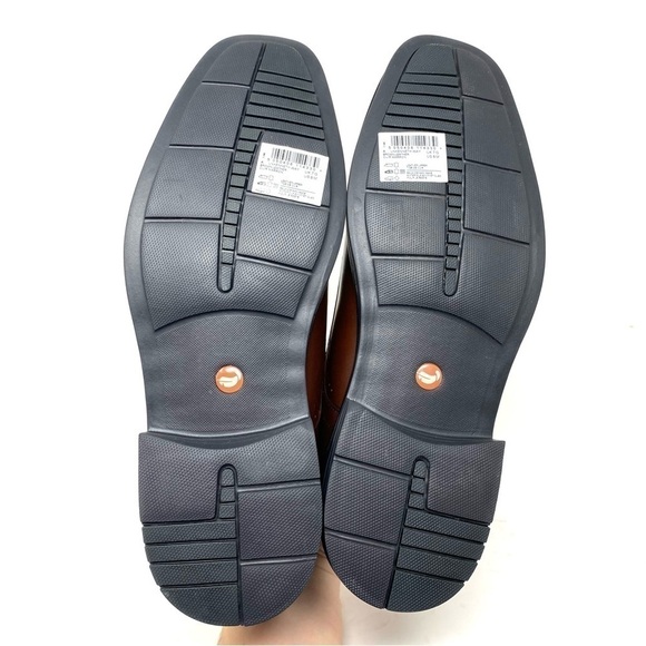 Clarks Un Kenneth Way Brown Leather Oxford - Picture 9 of 10